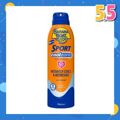 BANANA BOAT Sport Cool Zone Sunscreen Lotion SPF 50 PA+++ 170g