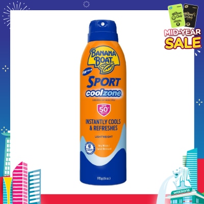 BANANA BOAT Sport Cool Zone Sunscreen Lotion SPF 50 PA+++ 170g