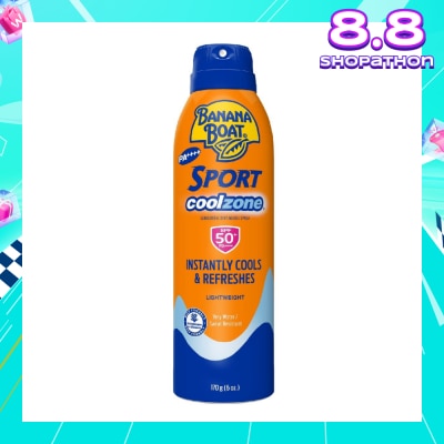 BANANA BOAT Sport Cool Zone Sunscreen Lotion SPF 50 PA+++ 170g