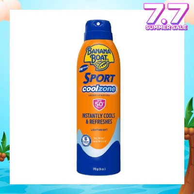 BANANA BOAT Sport Cool Zone Sunscreen Lotion SPF 50 PA+++ 170g