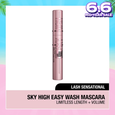 MAYBELLINE Lash Sensational Sky High Washable Mascarca (Easy Wash Formula + For Full Volume) 340g