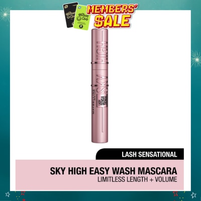MAYBELLINE - Lash Sensational Sky High Washable Mascarca (Easy Wash Formula + For Full Volume) 340g