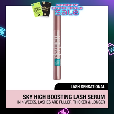 MAYBELLINE Lash Sensational Sky High Lash Serum (Lash Serum for Thicker + Fuller Looking Lash) 21g (Expiry: Aug`2026)