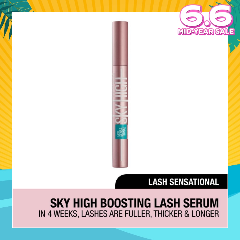 Lash Sensational Sky High Lash Serum (Lash Serum for Thicker + Fuller Looking Lash) 21g