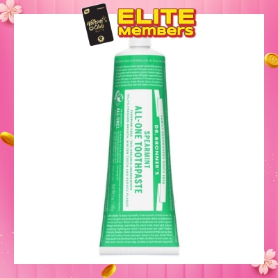 DR BRONNER'S All-One Toothpaste Spearmint 140g