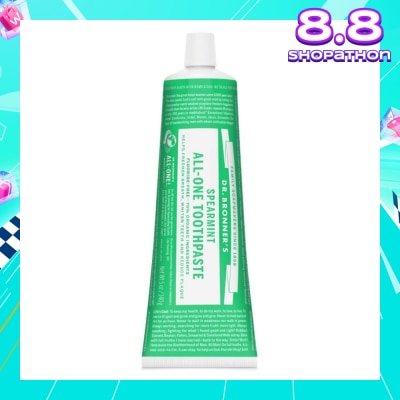 DR BRONNER'S All-One Toothpaste Spearmint 140g