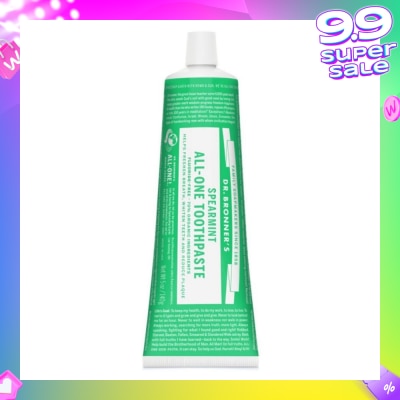 DR BRONNER'S All-One Toothpaste Spearmint 140g