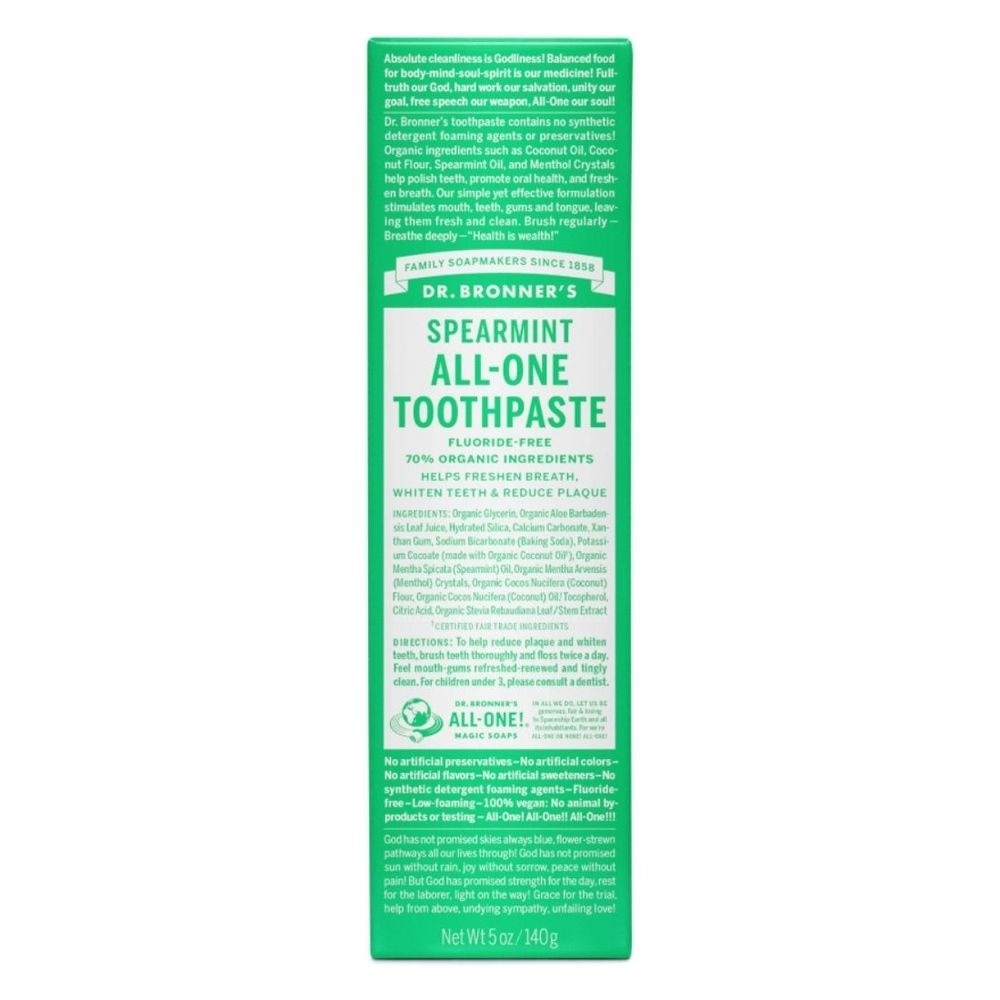 All-One Toothpaste Spearmint 140g