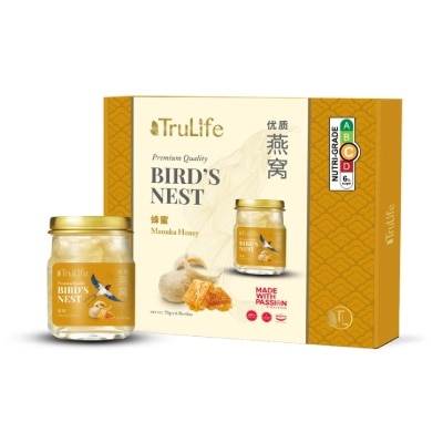TRULIFE Premium Bird’s Nest With Manuka Honey 70g x 6s
