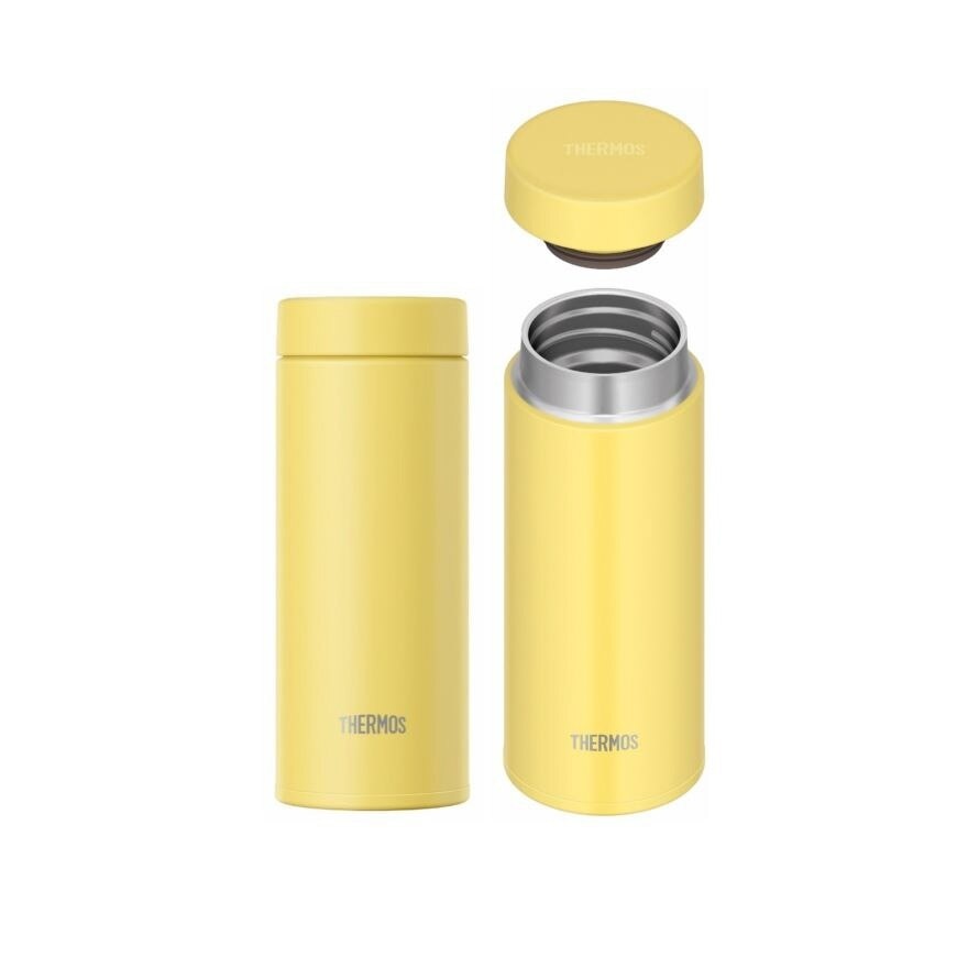 JON-350  Stainless Steel Vacuum Insulated Ultra-Light Tumbler (Keeps Drink Cold or Hot) Yellow 350ml