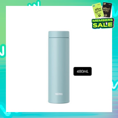 THERMOS JON-480  Stainless Steel Vacuum Insulated Ultra-Light Tumbler (Keeps Drink Cold or Hot) Light Blue 480ml