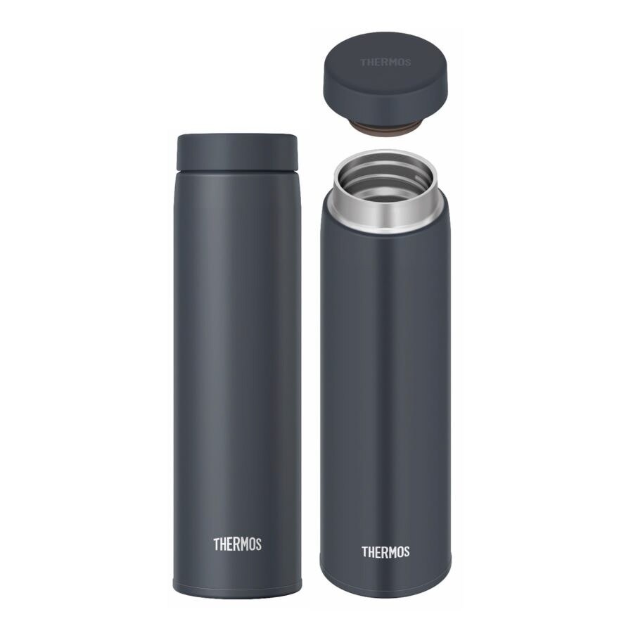 JON-600  Stainless Steel Vacuum Insulated Ultra-Light Tumbler (Keeps Drink Cold or Hot) Dark Grey 600ml