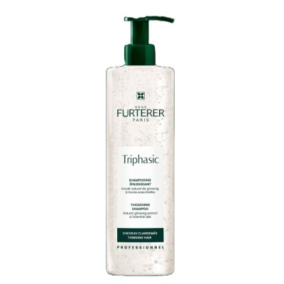 RENE FURTERER Triphasic Anti-Hairloss Shampoo With Natural Ginseng Extract & Essential Oils (To Stimulates Growth Of Denser, Thicker & Shinier Hair) 600ml