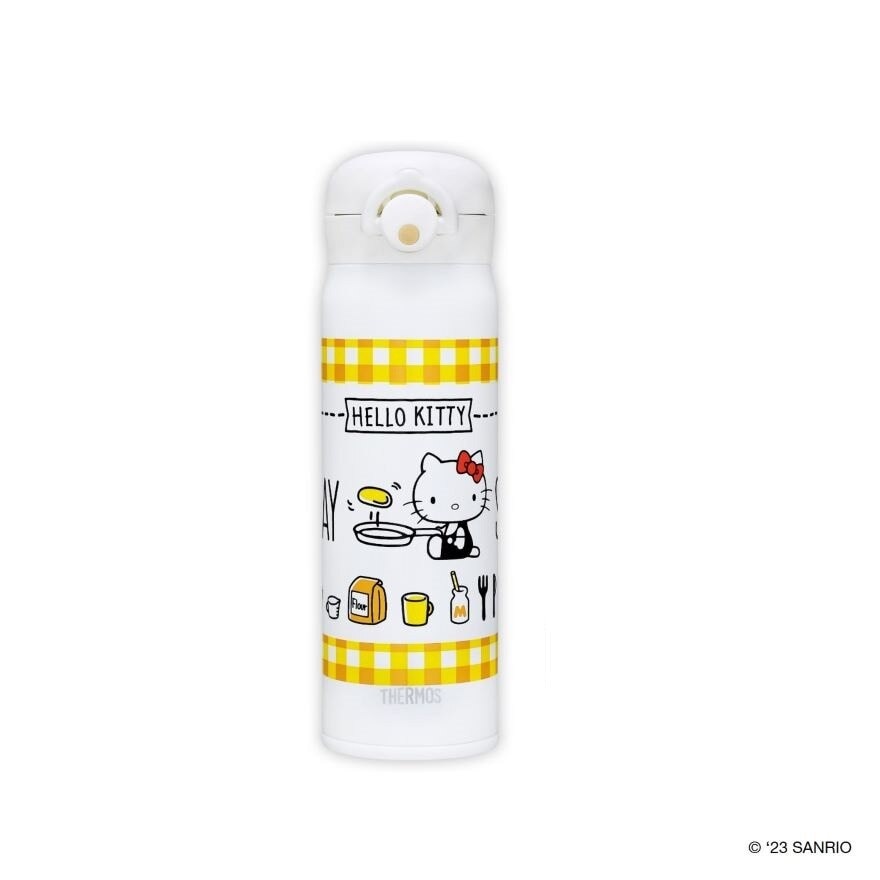 JNR-501HKS Strainless Steel Vacuum Insulated Sanrio Hello Kitty 'Make Everyday Sweet' One-Push Tumbler (Keeps Drink Cold or Hot) 500ml