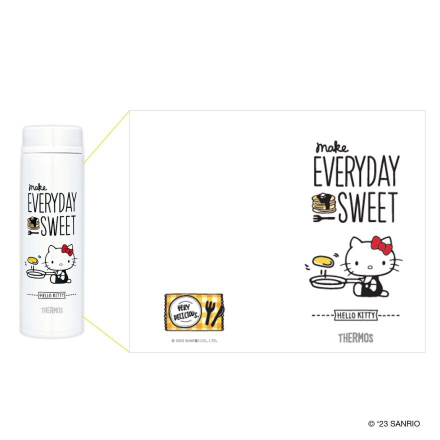 JNW-480HKS Strainless Steel Vacuum Insulated Sanrio Hello Kitty 'Make Everyday Sweet' Premium Tumbler (Keeps Drink Cold or Hot) 480ml