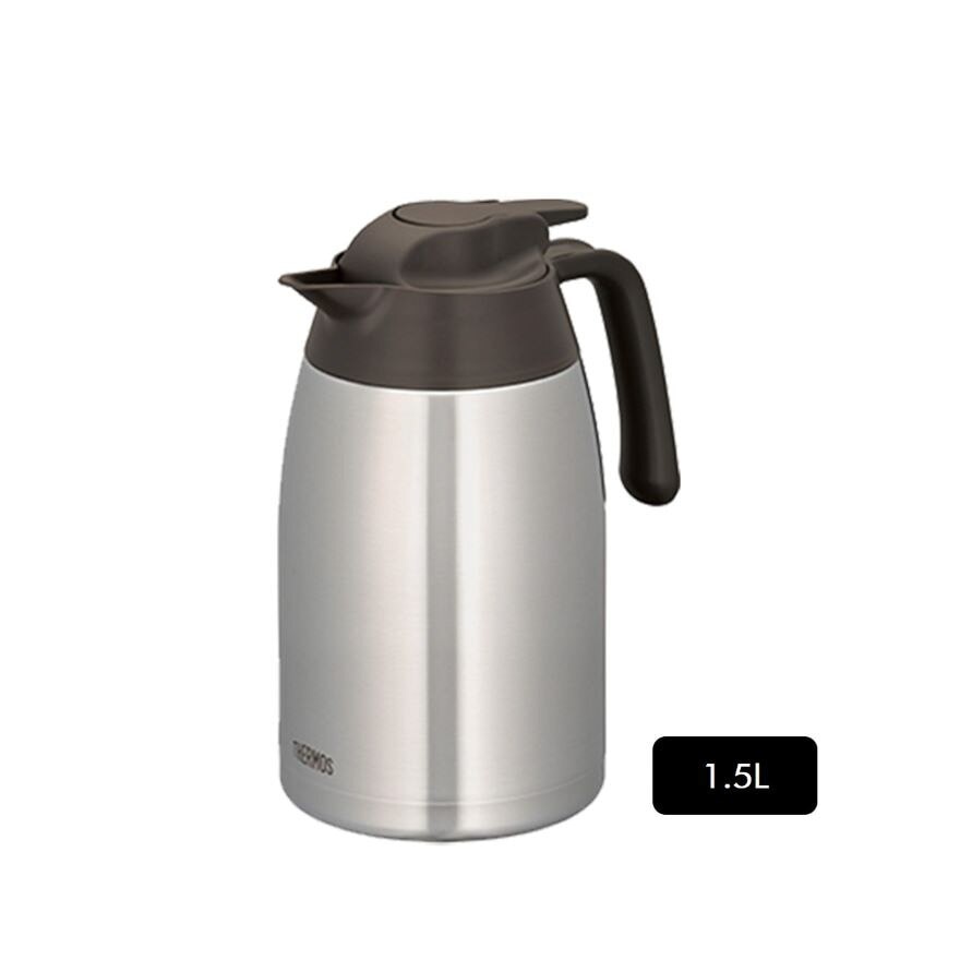 THERMOS THV-1501 Stainless Steel Vacuum Insulated Carafe (Keeps
