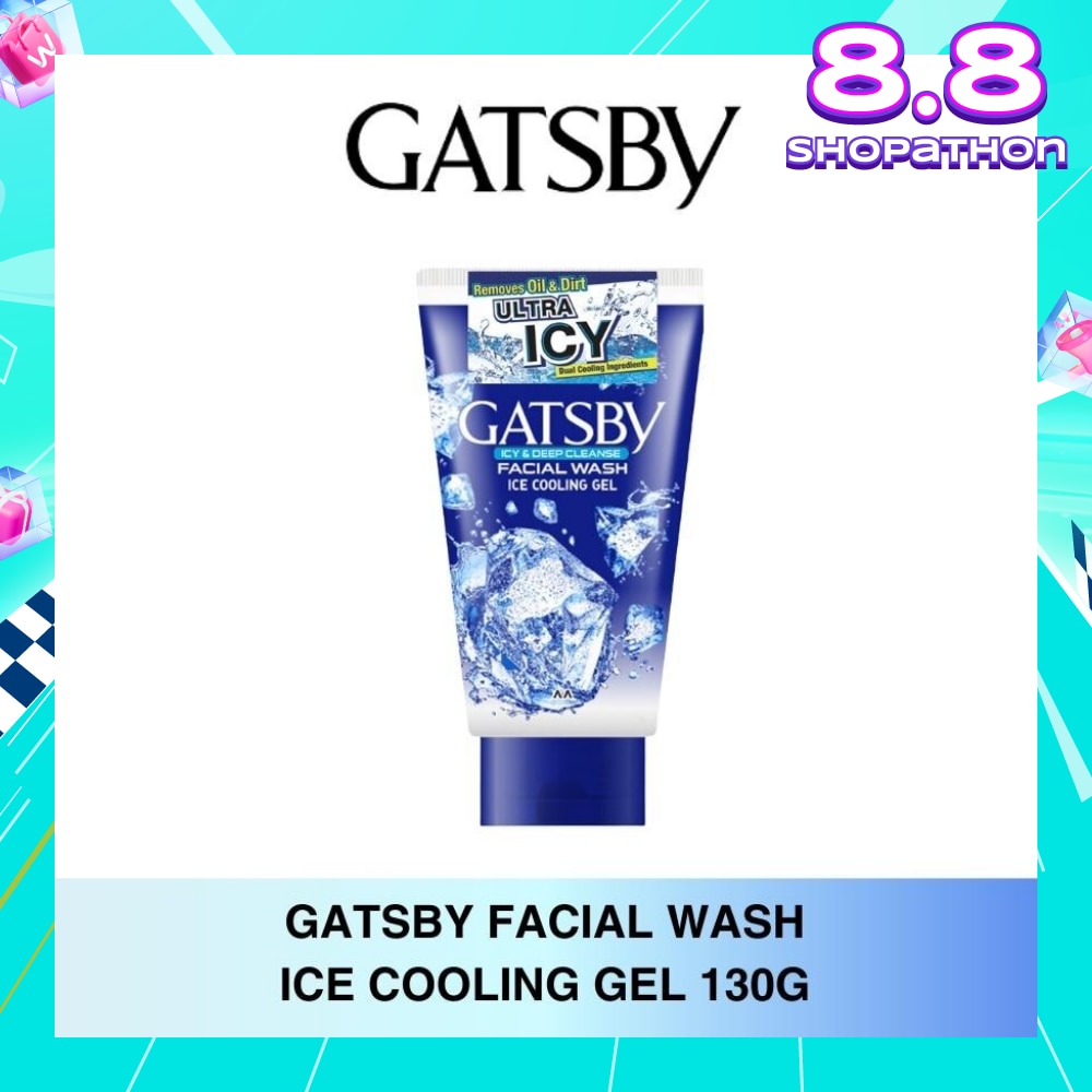 Facial Wash Ice Cooling Gel (Keep Skin Clean And Helps To Prevent Acne) 130g