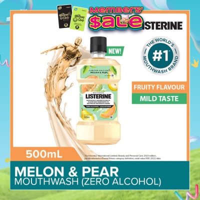 LISTERINE - Listerine Melon And Pear Tea 500ml