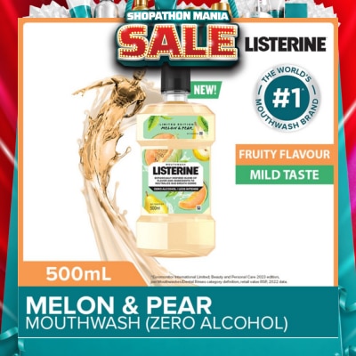 LISTERINE - Listerine Melon And Pear Tea 500ml