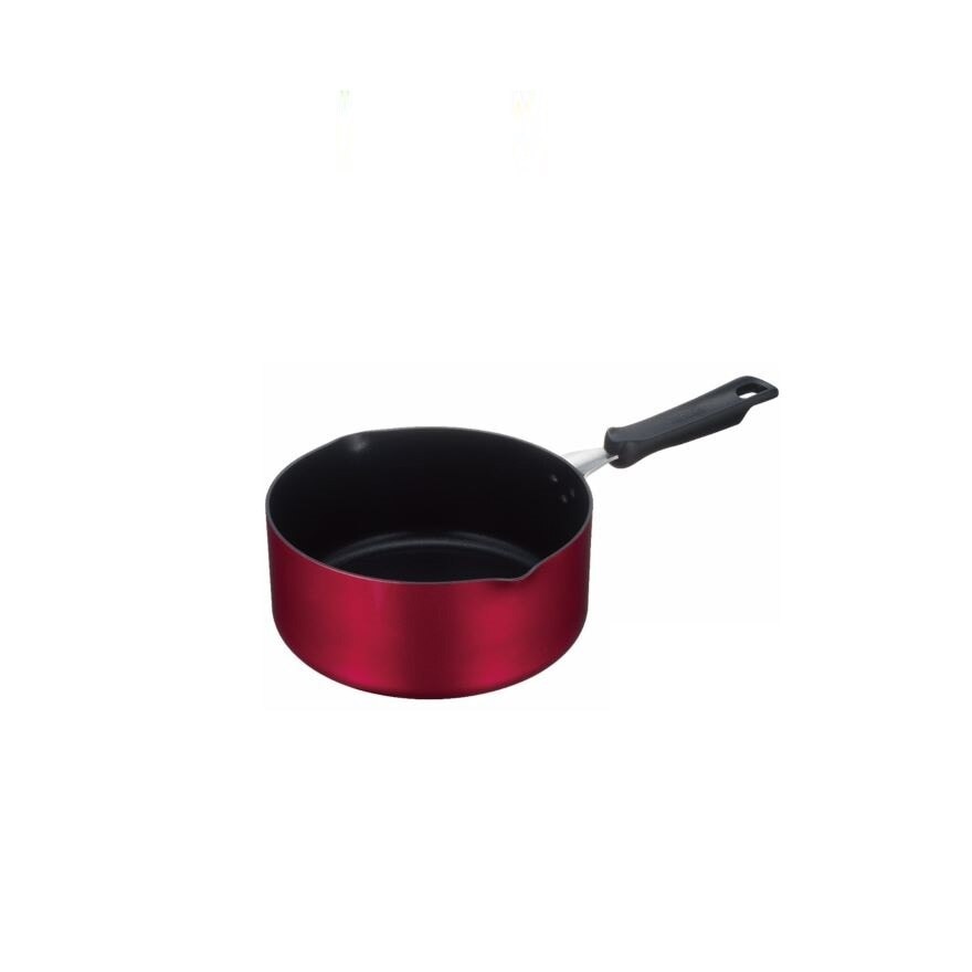 KNA-020S 20cm Non-Stick Cooking Pot with Double Pouring Mouths (durable PTFE Non-Stick Coating; PFOS/PFOA-free and SGS approved) 2.7L