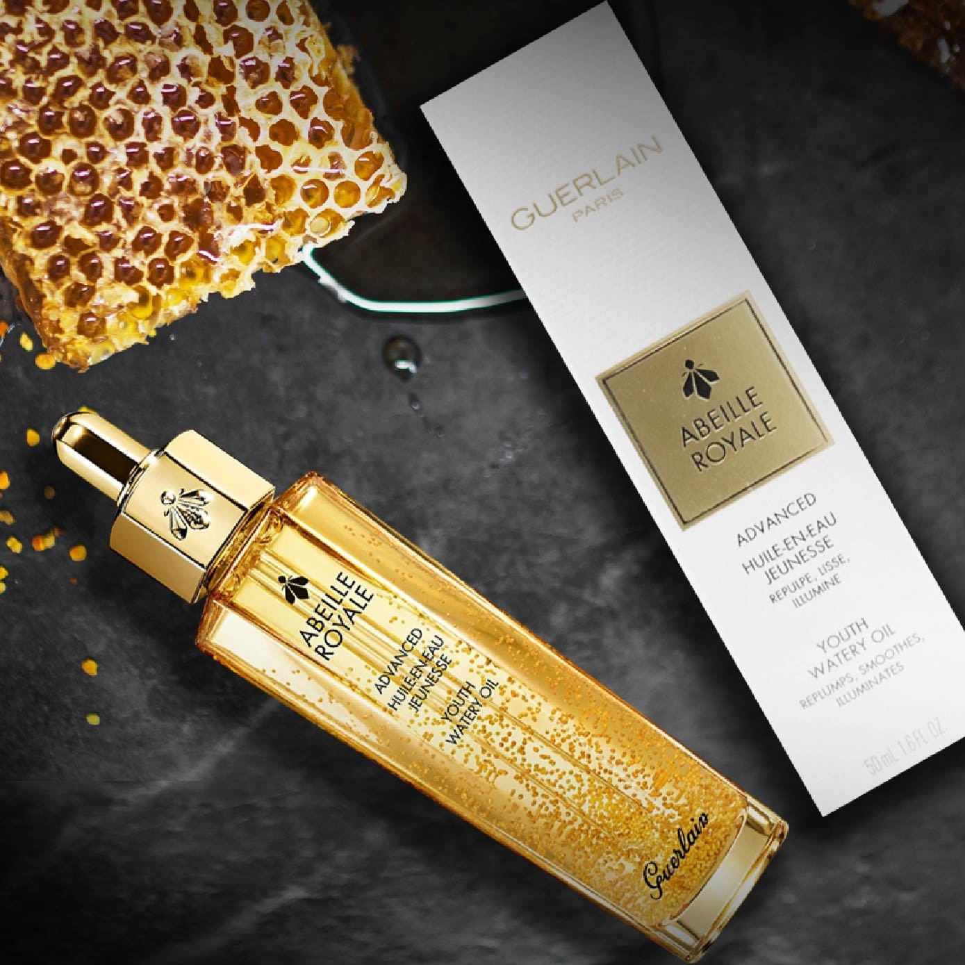 【新品】GUERLAIN ABEILLE E YOUTH 50ml GUERLAIN Abeille Royale Youth Watery Oil Serum | Holt Renfrew