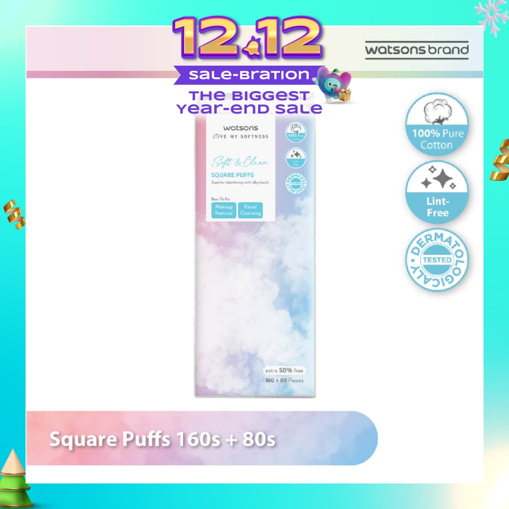 Square Puffs 160s+80s (50% Free)