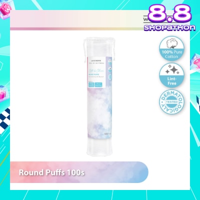 WATSONS Round Puffs (100% Pure Cotton) 100s