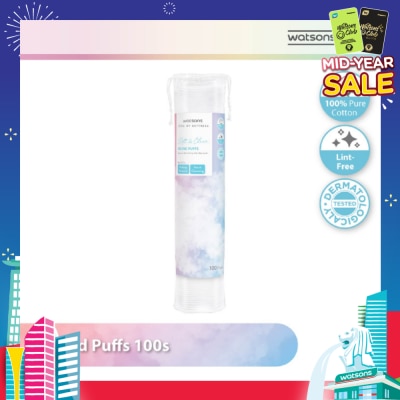 WATSONS Round Puffs (100% Pure Cotton) 100s