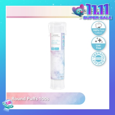 WATSONS Round Puffs (100% Pure Cotton) 100s