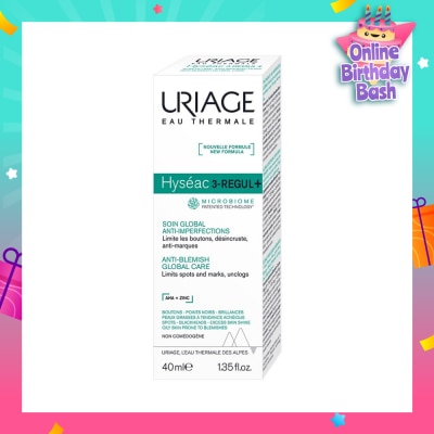 URIAGE Hyseac 3 Regul Anti Blemish Global Care 40ml