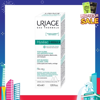 URIAGE Hyseac 3 Regul Anti Blemish Global Care 40ml