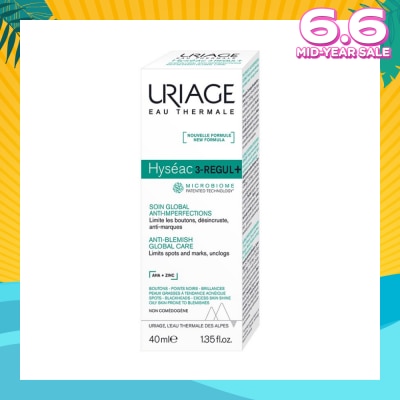 URIAGE Hyseac 3 Regul Anti Blemish Global Care 40ml