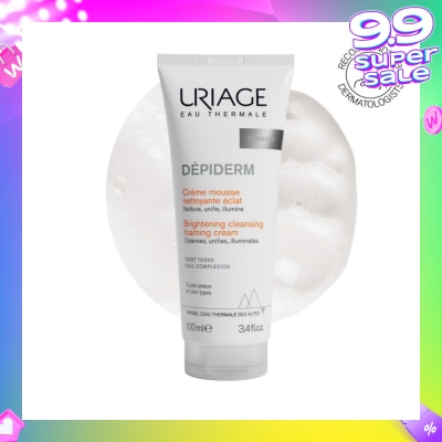 URIAGE Depiderm Brightening Cleansing Foam Cream 100ml