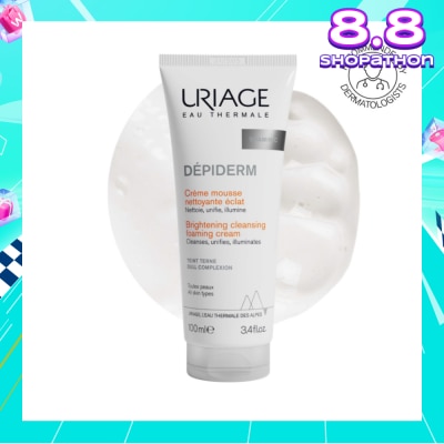 URIAGE Depiderm Brightening Cleansing Foam Cream 100ml