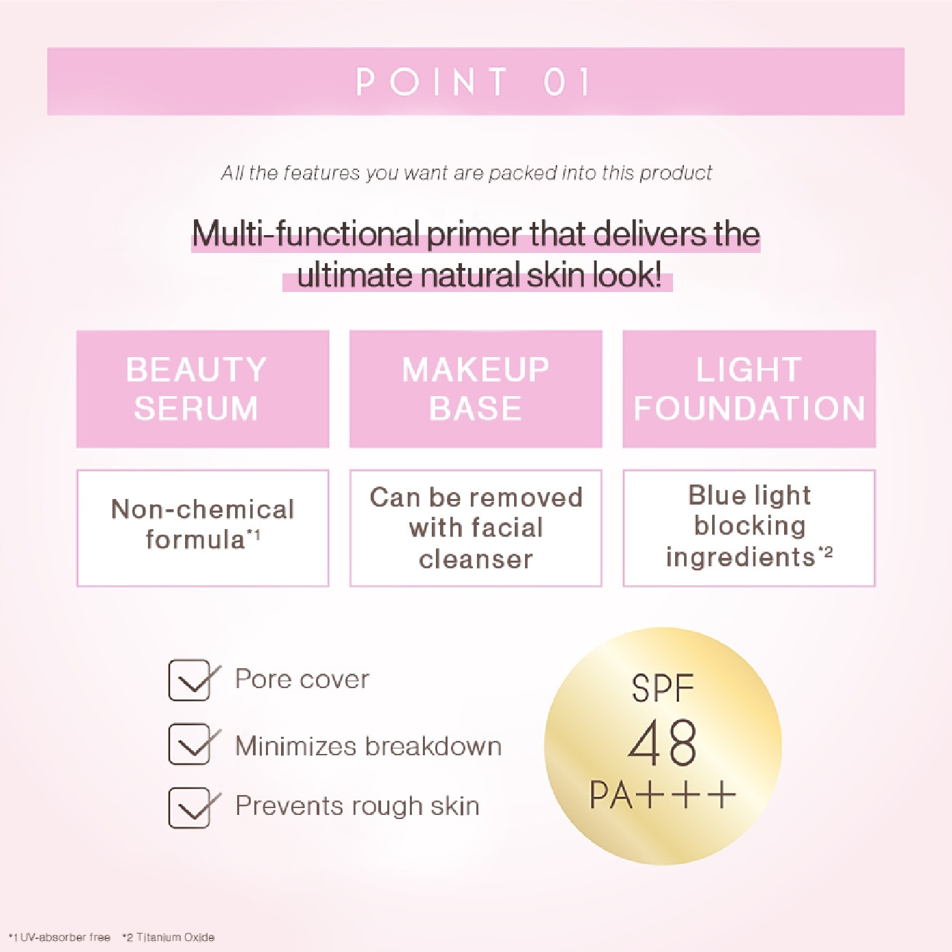Motivate Your Skin Makeup Base #MT01 Bright Beige 58g
