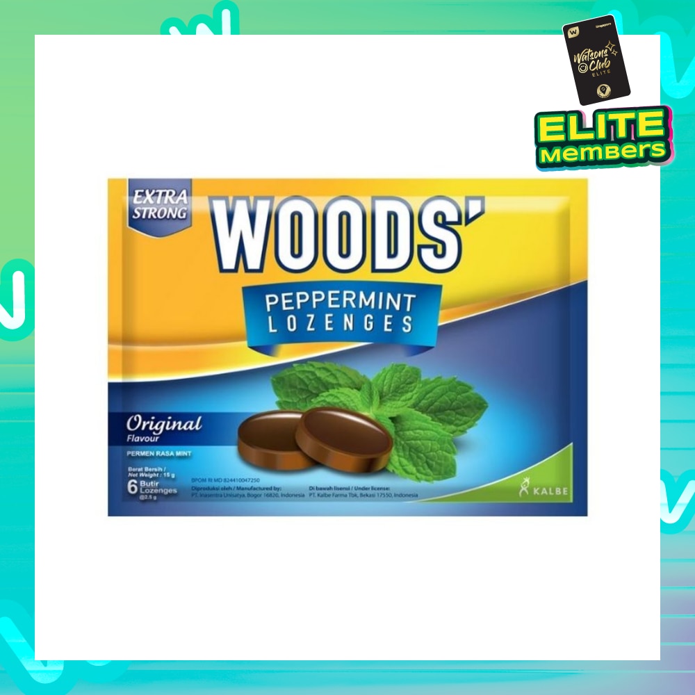 Peppermint Lozenges Original 6s