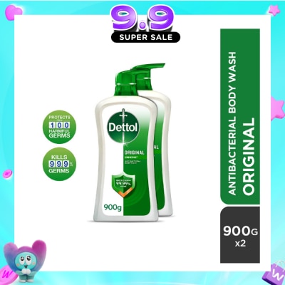 DETTOL - Original Antibacterial Body Wash Pine Fragrance 900g x 2s (Expiry: Mar`2027) image