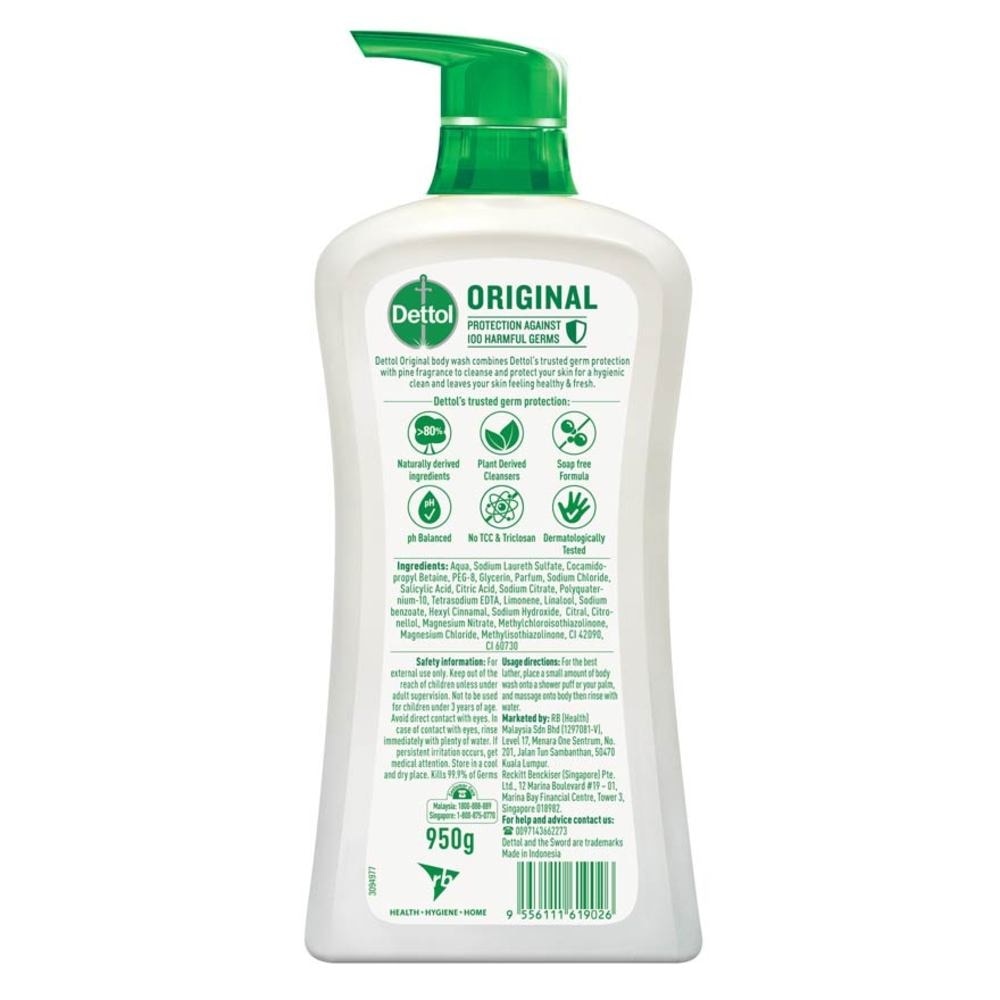 Anti-Bacterial Body Wash Original Packset 950ml x 2s