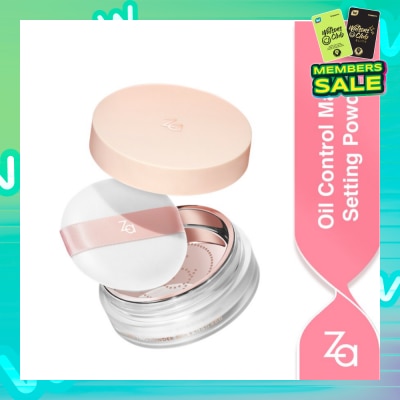 ZA Oil Control Matte Setting  (Long Lasting Oil Control, No Blotches) 10g