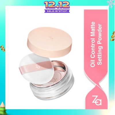 ZA Oil Control Matte Setting  (Long Lasting Oil Control, No Blotches) 10g
