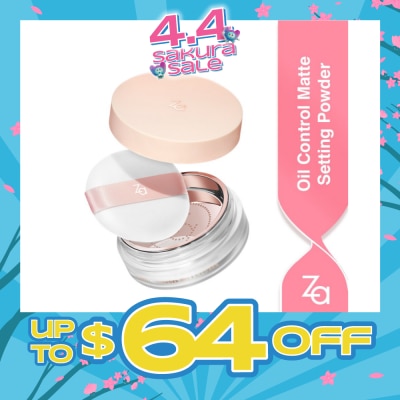 ZA - Oil Control Matte Setting  (Long Lasting Oil Control, No Blotches) 10g