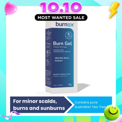 BURNEX Burn Gel For Minor Scalds, Burns And Sunburns 25g image