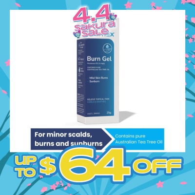 BURNEX - Burn Gel For Minor Scalds, Burns And Sunburns 25g