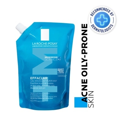 LA ROCHE-POSAY Effaclar Foaming Gel Refill (For Oily, Blemish Prone Skin) 400ml