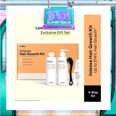 ANDSONS [CHRISTMAS] Intense Hair Growth Kit (Includes Hair Growth Serum, Shampoo, Conditioner And Dermaroller) 1s image