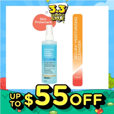 SMITH & NEPHEW SECURA Moisturizing Cleanser (To Reduce Skin Breakdown) 236ml