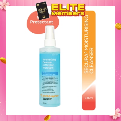 SMITH & NEPHEW SECURA Moisturizing Cleanser (To Reduce Skin Breakdown) 236ml