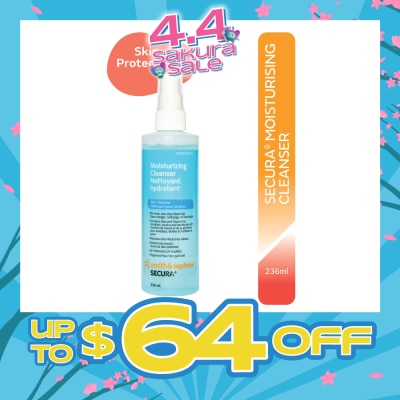 SMITH & NEPHEW - SECURA Moisturizing Cleanser (To Reduce Skin Breakdown) 236ml