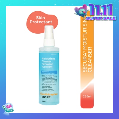 SMITH & NEPHEW SECURA Moisturizing Cleanser (To Reduce Skin Breakdown) 236ml