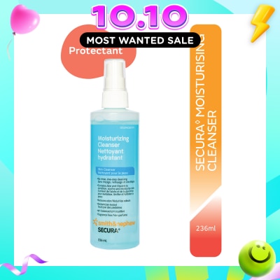 SMITH & NEPHEW SECURA Moisturizing Cleanser (To Reduce Skin Breakdown) 236ml image